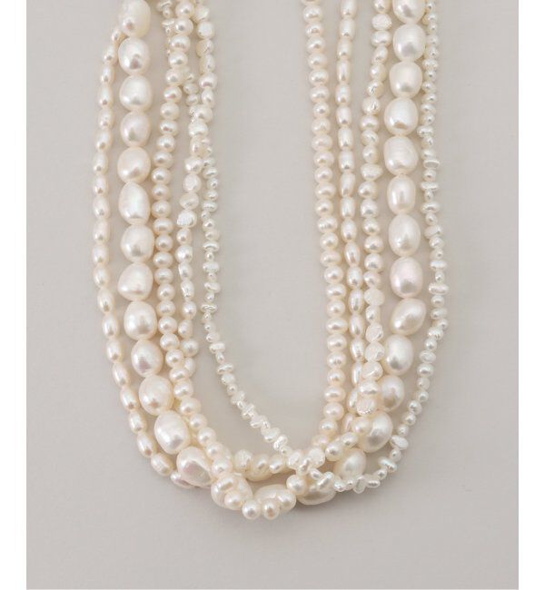 VERMEIL par iena「《追加》Junco Paris ジュンコパリ 別注 5連淡水パールネックレス COL23HVM02」|ネックレス|ナチュラル
