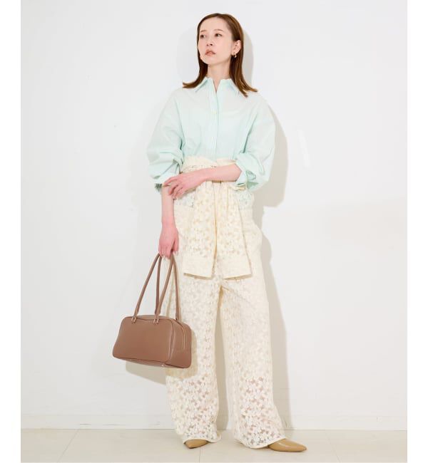 SLOBE IENA「SLOBE ロングハンドルボストン」|ボストンバッグ|