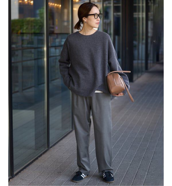 SLOBE IENA「SLOBE ロングハンドルボストン」|ボストンバッグ|