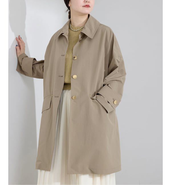 IENA「《一部カラー別注》MACKINTOSH/マッキントッシュ HUMBIE MB L261HI1158BGALK」|ステンカラーコート|