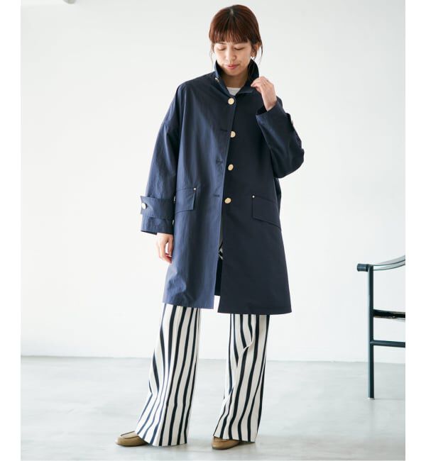 IENA「《一部カラー別注》MACKINTOSH/マッキントッシュ HUMBIE MB L261HI1158BGALK」|ステンカラーコート|