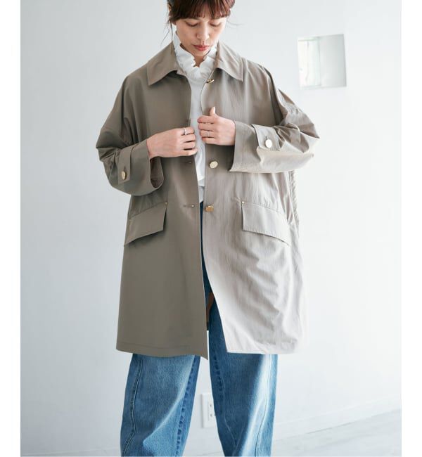 IENA「《一部カラー別注》MACKINTOSH/マッキントッシュ HUMBIE MB L261HI1158BGALK」|ステンカラーコート|