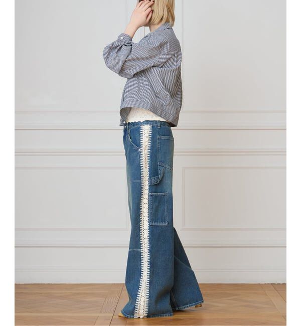 IENA LA BOUCLE「IENA LA BOUCLE ギンガムチェックシャツ」|シャツ・ブラウス|