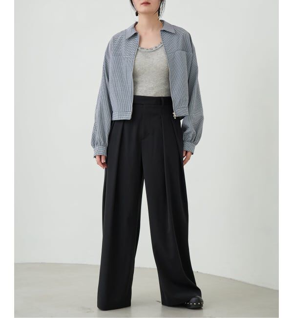 IENA LA BOUCLE「IENA LA BOUCLE ギンガムチェックシャツ」|シャツ・ブラウス|