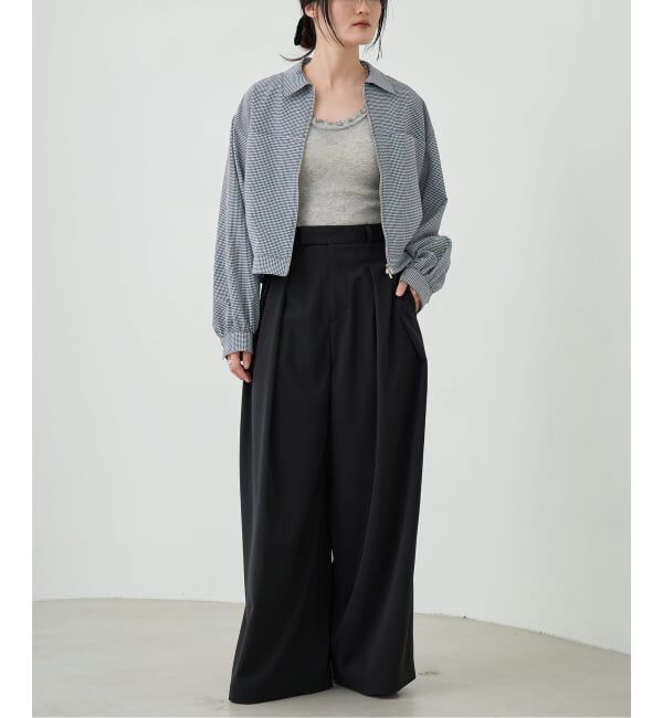 IENA LA BOUCLE「IENA LA BOUCLE ギンガムチェックシャツ」|シャツ・ブラウス|