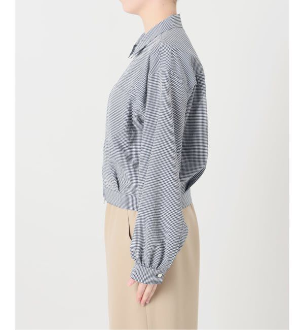 IENA LA BOUCLE「IENA LA BOUCLE ギンガムチェックシャツ」|シャツ・ブラウス|