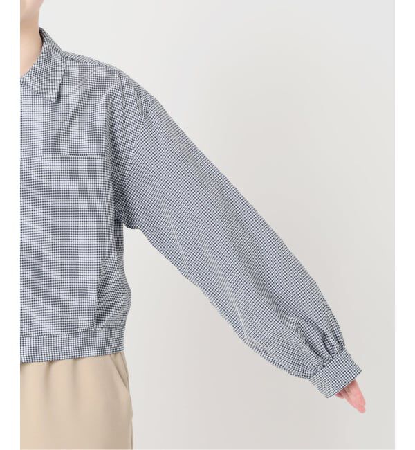 IENA LA BOUCLE「IENA LA BOUCLE ギンガムチェックシャツ」|シャツ・ブラウス|