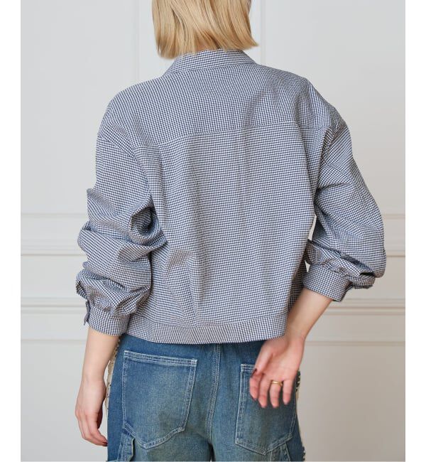 IENA LA BOUCLE「IENA LA BOUCLE ギンガムチェックシャツ」|シャツ・ブラウス|