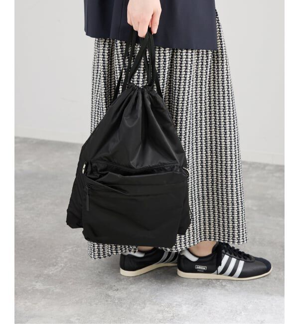 IENA「NOMADIS/ノマディス LATT BAG バッグ 26SS-N222-0」|リュック|ブラック