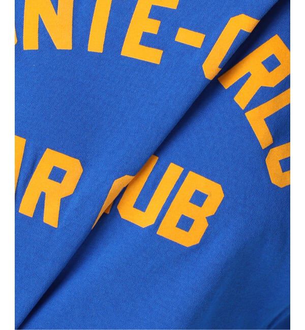 IENA「《予約》BLACK フロッキーロゴプリントTシャツ」|Tシャツ・カットソー|