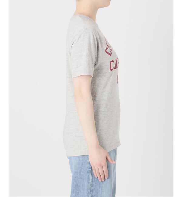 IENA「《予約》BLACK COTE D'AZUR ロゴTシャツ」|Tシャツ・カットソー|