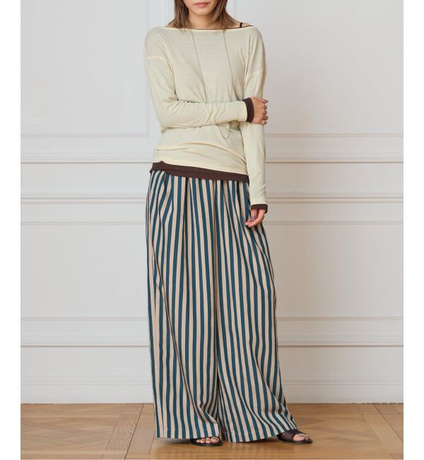 IENA LA BOUCLE「《予約》IENA LA BOUCLE シアーフライスプルオーバー」|Tシャツ・カットソー|