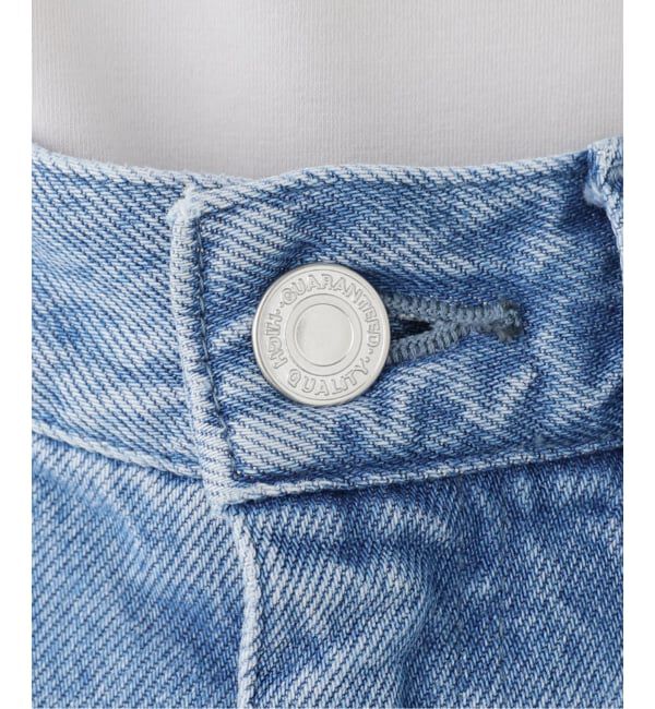 IENA LA BOUCLE「IENA LA BOUCLE フラワーソフトデニムシルエットパンツ」|デニム|