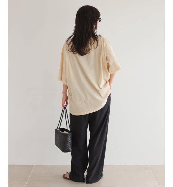 SLOBE IENA「《予約》Plus by ONIT/オニット SLOBE別注 スカーフ付Tシャツ」|Tシャツ・カットソー|