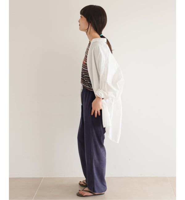 SLOBE IENA「《予約》Plus by ONIT/オニット SLOBE別注 2way パイルパンツ」|その他|