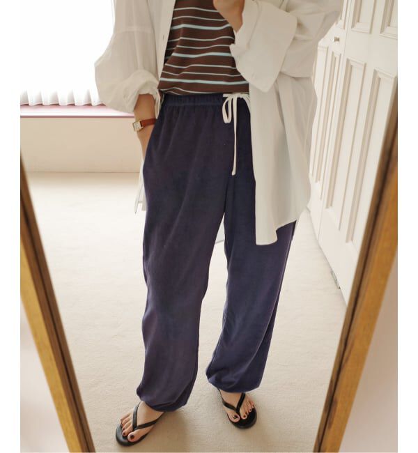 SLOBE IENA「《予約》Plus by ONIT/オニット SLOBE別注 2way パイルパンツ」|その他|