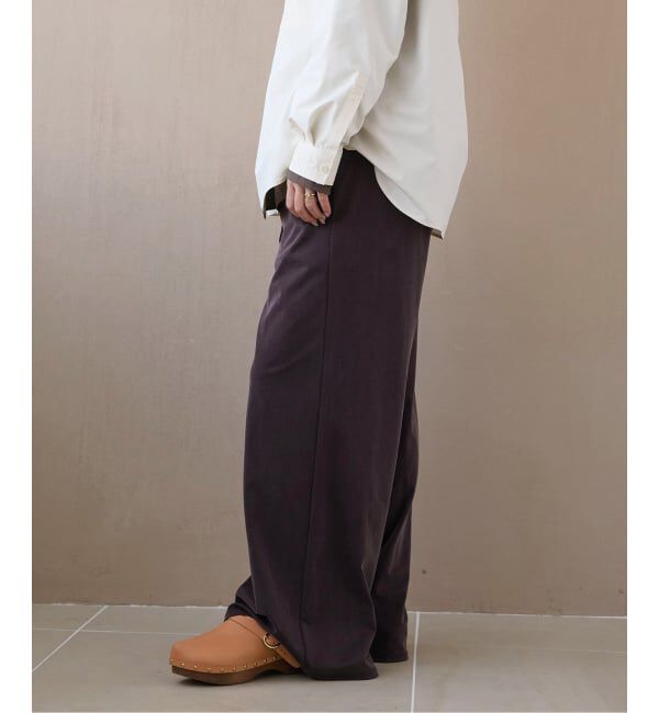 IENA LA BOUCLE「《追加予約》IENA LA BOUCLE Cupra mix イージーパンツ」|その他|