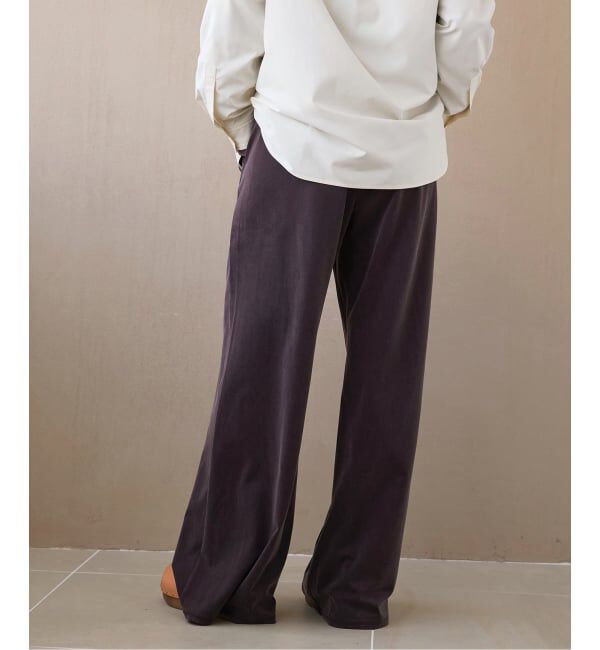 IENA LA BOUCLE「《追加予約》IENA LA BOUCLE Cupra mix イージーパンツ」|その他|