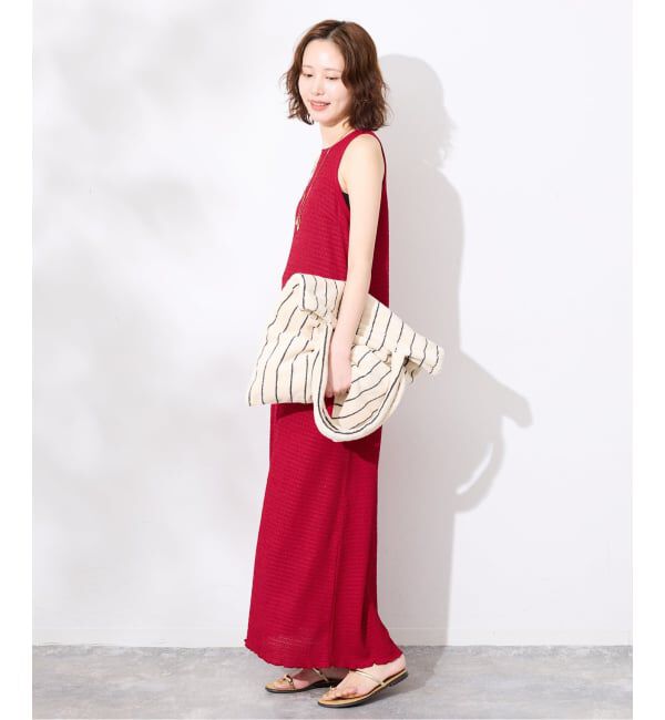 SLOBE IENA「《シリーズあり/予約》シュリンクジャージーアメスリワンピース」|ワンピース|