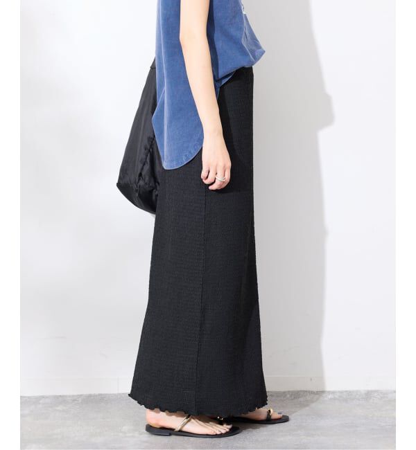 SLOBE IENA「《シリーズあり/予約》シュリンクジャージースカート」|スカート|