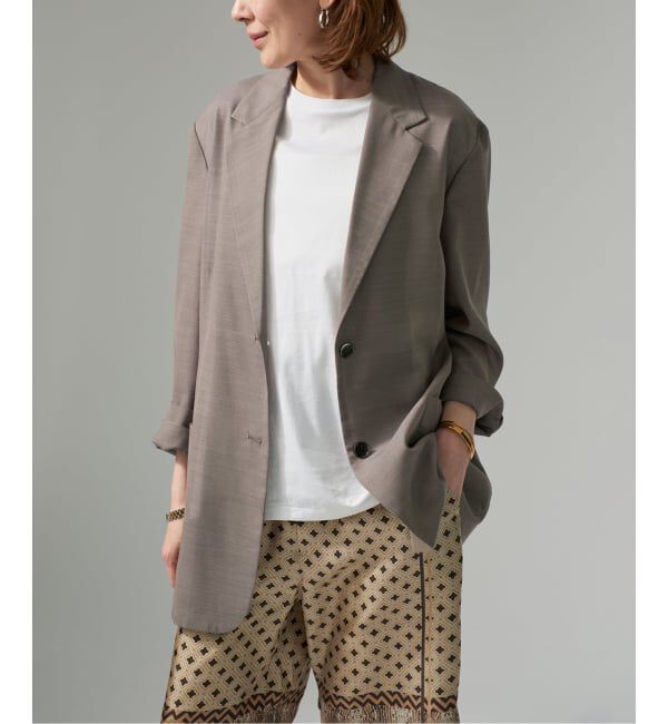 VERMEIL par iena「《予約》SHEER TORO ジャケット」|テーラードジャケット|