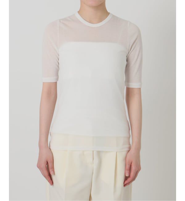 VERMEIL par iena「《予約》シアーTシャツ」|Tシャツ・カットソー|