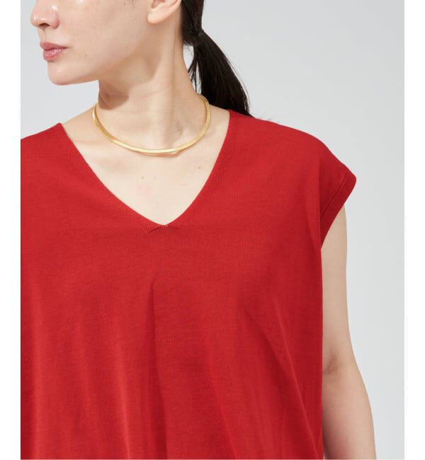 VERMEIL par iena「《予約》Vネックノースリーブプルオーバー」|ニット・セーター|
