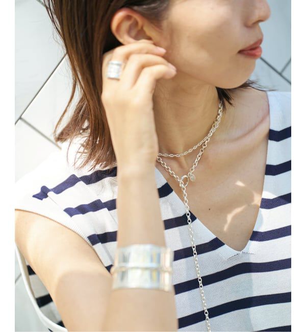 VERMEIL par iena「《予約》Vネックノースリーブプルオーバー」|ニット・セーター|