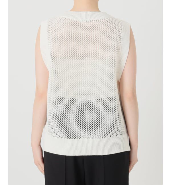 VERMEIL par iena「《予約》メッシュベスト」|ニット・セーター|