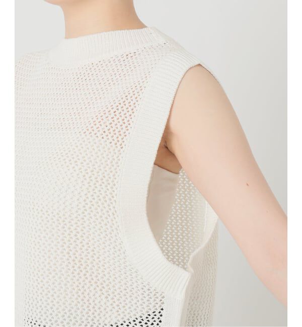 VERMEIL par iena「《予約》メッシュベスト」|ニット・セーター|