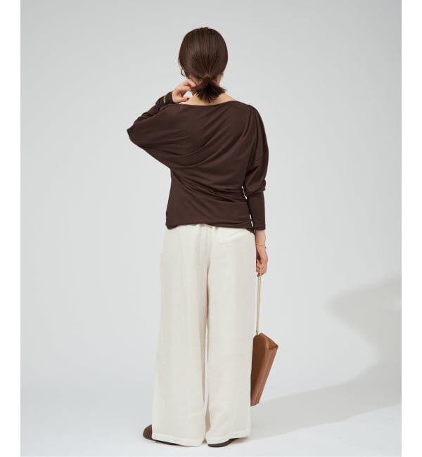 VERMEIL par iena「ドレーププルオーバー」|Tシャツ・カットソー|