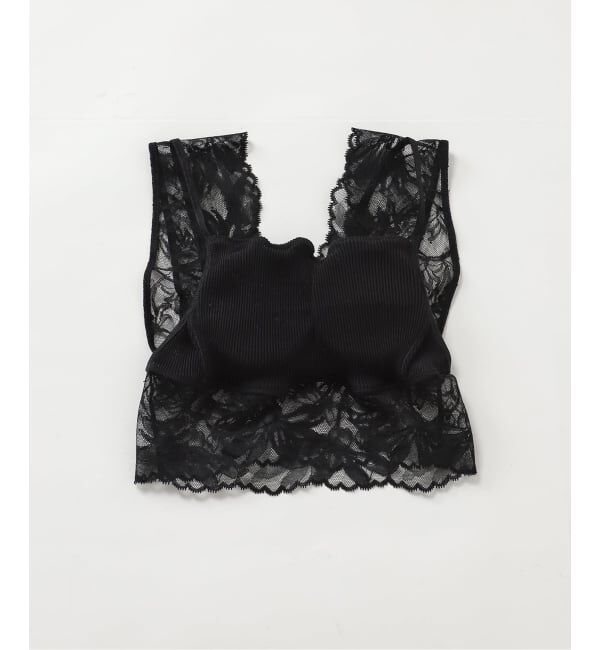 VERMEIL par iena「《予約》AROMATIQUE アロマティック クロップドレースブラ R172AR」|インナー|
