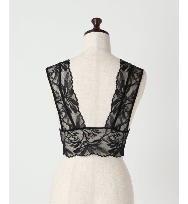 VERMEIL par iena「《予約》AROMATIQUE アロマティック クロップドレースブラ R172AR」|インナー|