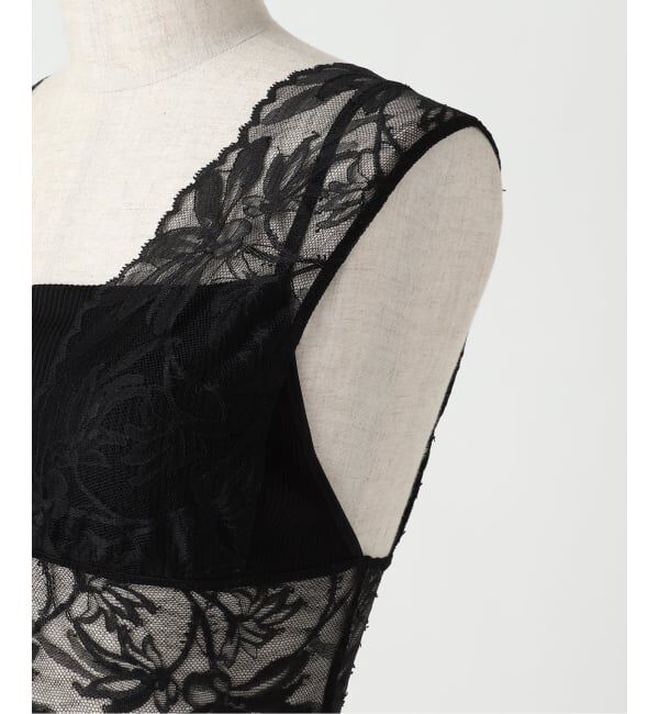 VERMEIL par iena「《予約》AROMATIQUE アロマティック クロップドレースブラ R172AR」|インナー|