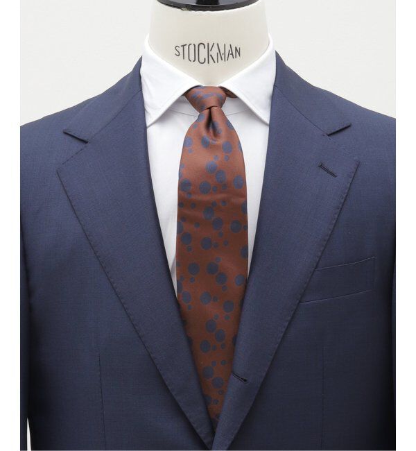 EDIFICE「AX IMPランダムドットタイ」|ネクタイ・蝶ネクタイ|ブラウン