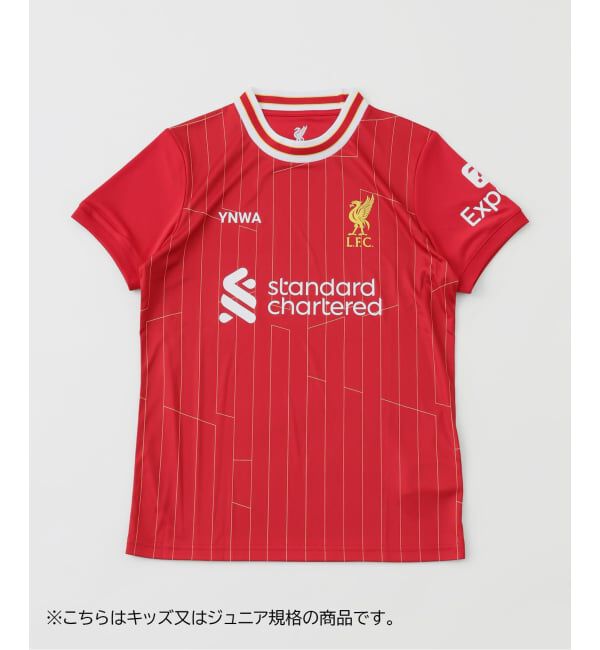 Liverpool FC「【Liverpool FC / リバプール FC】24/25 SUPPORTER HOME ジュニア」|Tシャツ・カットソー|レッド