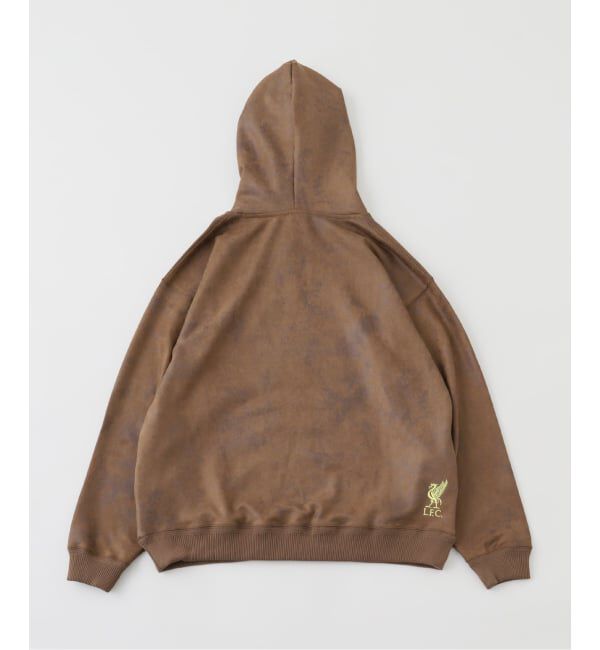 Liverpool FC「【Liverpool FC / リバプール FC】Fake Leather Emboss Hoodie」|パーカー|
