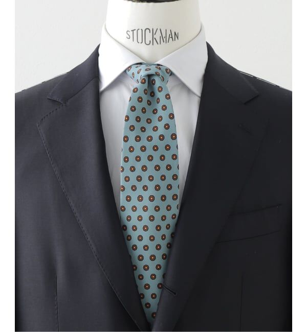 EDIFICE「BLECK(ブレック) 別注 Geometric タイ」|ネクタイ・蝶ネクタイ|ブルー