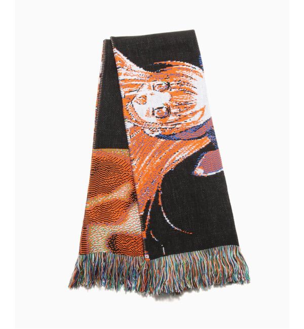PULP「MONTMARTRE NEW YORK / モンマルトル ニューヨーク TIRED SCARF」|マフラー|その他カラー K