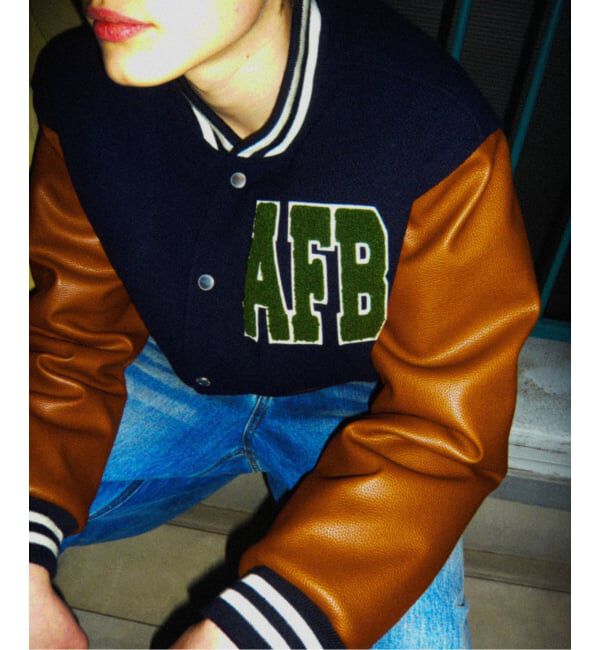 PULP「AFB / エーエフビー EX VARSITY JACKET」|ブルゾン・スタジャン|