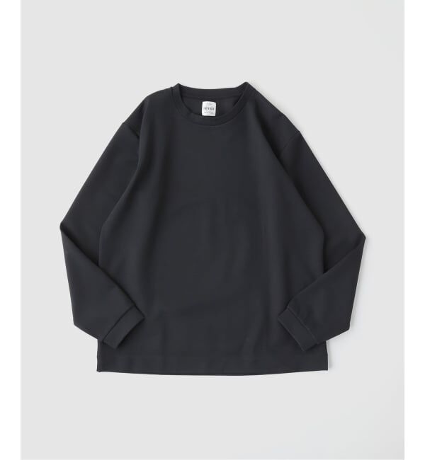 417 EDIFICE「JAPONCH / ポンチクルーネック カットソー」|Tシャツ・カットソー|ブラック