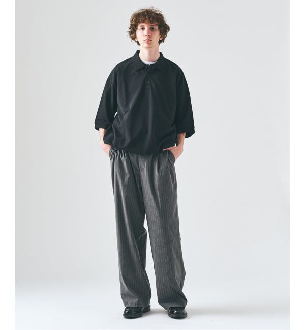 417 EDIFICE「PERFECTECH カノコポロシャツ」|ポロシャツ|