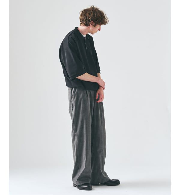 417 EDIFICE「PERFECTECH カノコポロシャツ」|ポロシャツ|