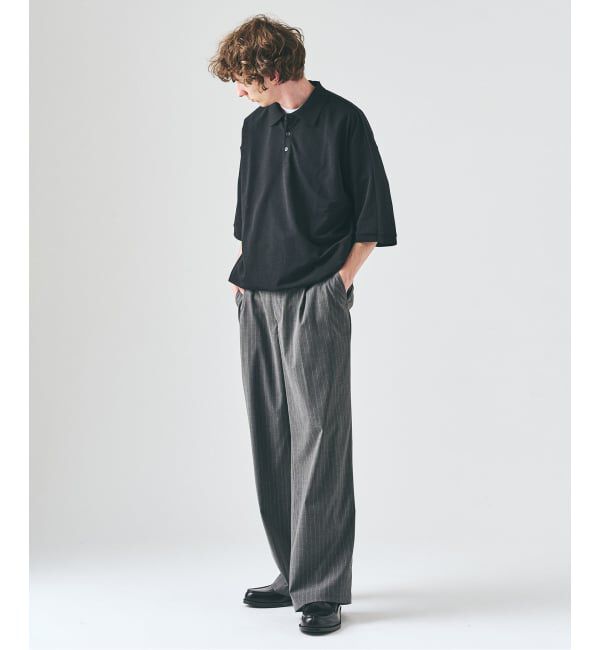 417 EDIFICE「PERFECTECH カノコポロシャツ」|ポロシャツ|