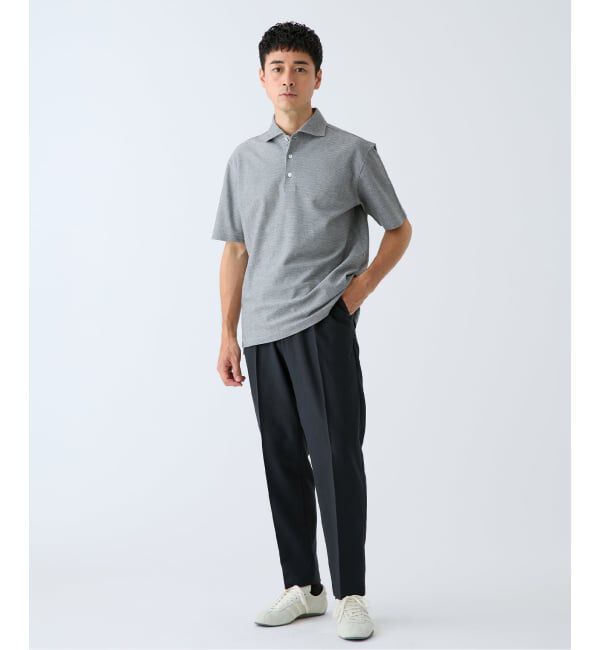 EDIFICE「P/Li CHAMBRAY  RT イージーパンツ」|スラックス|