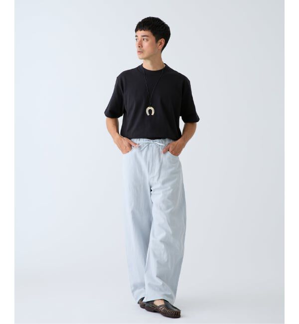 EDIFICE「《予約》LOOPWHEELER for LOWERCASE ツリテンジク ビッグTシャツ」|Tシャツ・カットソー|