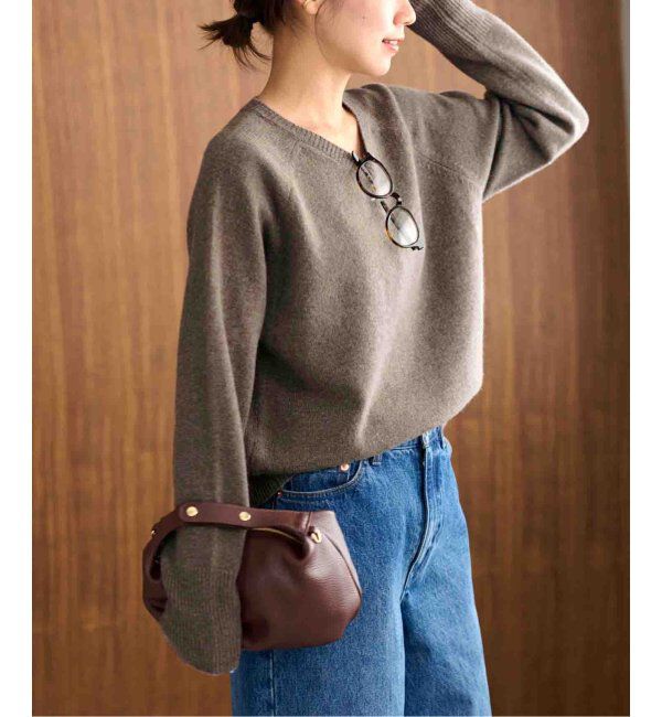 JOURNAL STANDARD relume「ウールカシミヤVネックプルオーバー」|ニット・セーター|