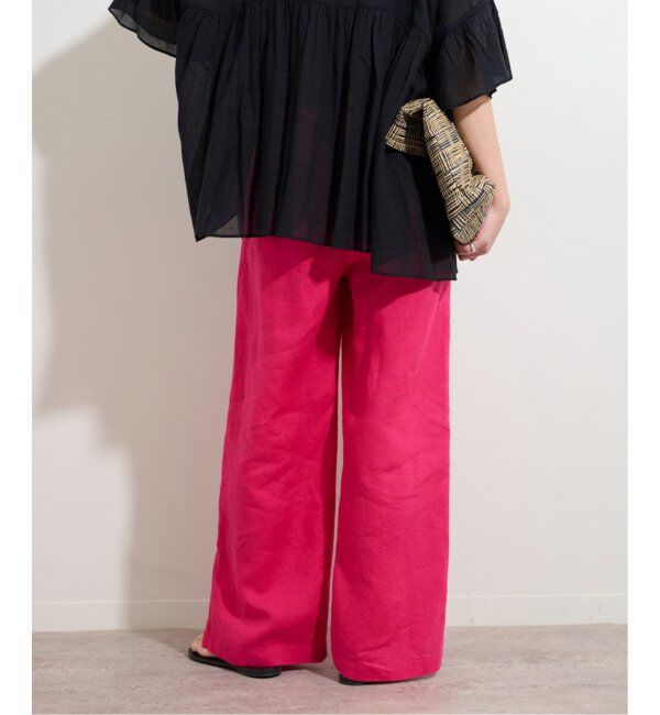 JOURNAL STANDARD relume「《WEB限定追加3》麻スリットイージーパンツ」|その他|