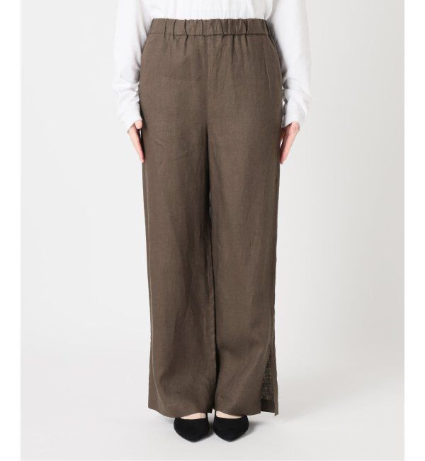 JOURNAL STANDARD relume「《WEB限定追加3》麻スリットイージーパンツ」|その他|