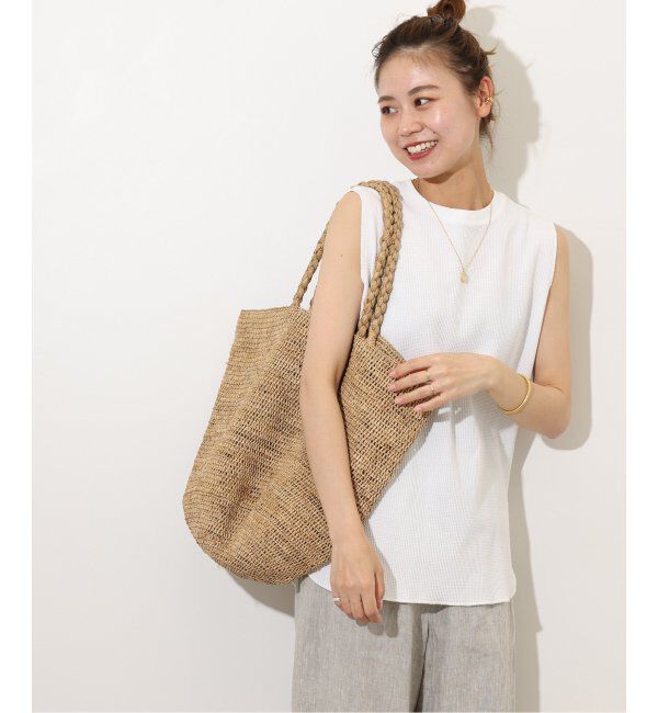 JOURNAL STANDARD relume「《追加2》TCワッフルノースリーブ」|Tシャツ・カットソー|ホワイト